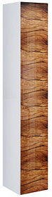 Шкаф-пенал Marka One Glass Lacio 30П левый подвесной wood У73228